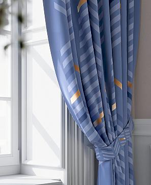 Комплект штор «Феланрист (синий)» | фото 2