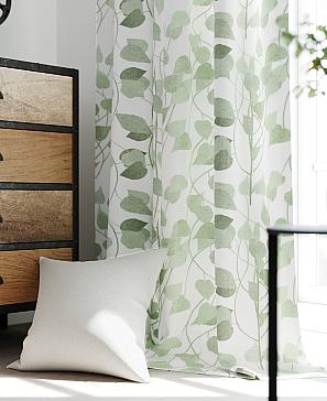 Комплект штор «Мирифор» фисташкового цвета