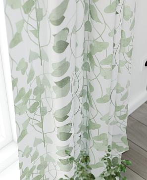 Комплект штор «Мирифор» фисташкового цвета