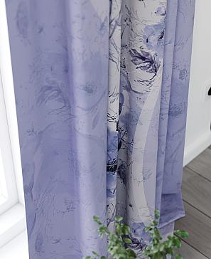 Комплект штор «Манриолт» фиолетового цвета