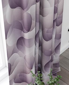 Комплект штор «Лентролс» фиолетового цвета