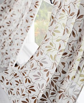 Тюль «Локростис (коричневый)» | фото 3