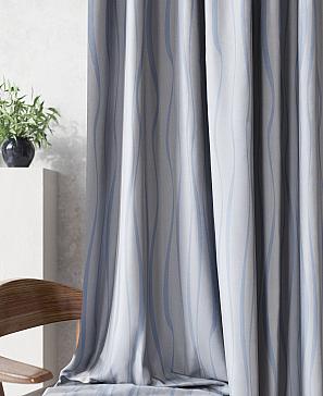 Комплект штор «Милантрол» серого цвета