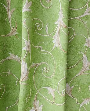 Комплект штор «Фенрилар» зеленого цвета