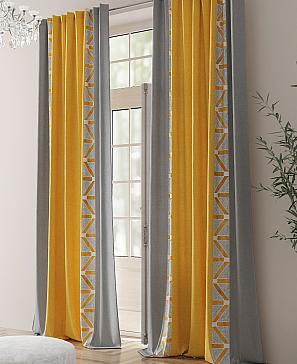 Комплект штор «Шолрит (желтый)» | фото 2