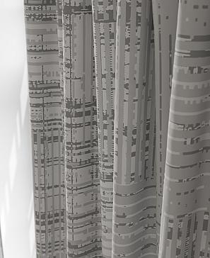 Комплект штор «Ронкриолт» серого цвета