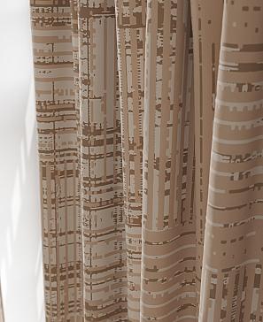 Комплект штор «Ронкриолт» темно-бежевого цвета