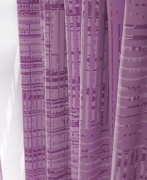 Комплект штор «Ронкриолт» сиреневого цвета