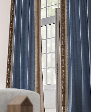Комплект штор «Фиранлит (синий)» | фото 3