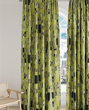 Комплект штор «Негрост (зеленый)» | фото 3