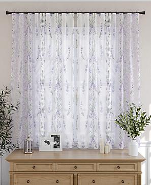 Комплект штор «Джерси» сиреневого цвета