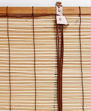 Готовые рулонные шторы «Бамбук» микс