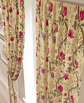 Комплект штор «Гранита» желтого цвета