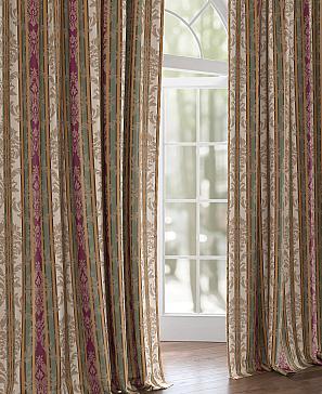 Комплект штор «Амарети» цвета фуксии