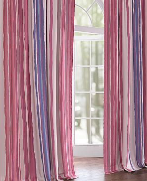 Комплект штор «Мината» розового цвета