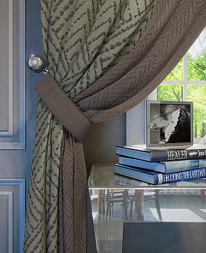 Комплект штор «Лорекс (болотно-коричневый)» | фото 2