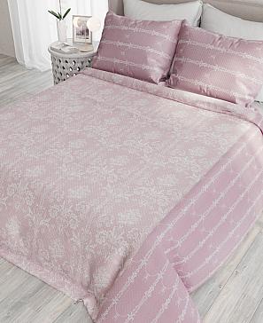 Комплект штор «Мироэль» бледно-пурпурного цвета