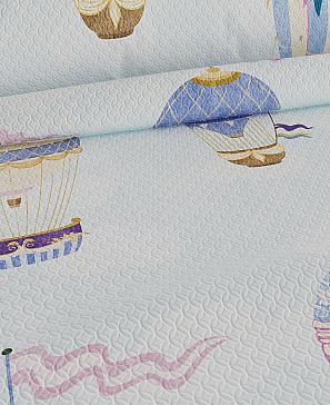 Комплект штор «Веот» голубого цвета