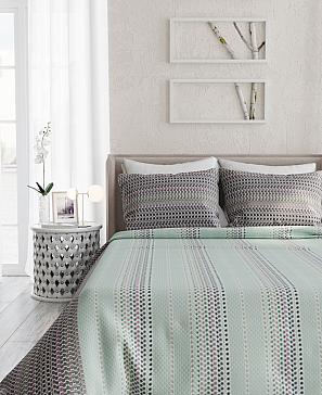 Комплект штор «Жуими (бирюзово-коричневый) Правая.» | фото 3