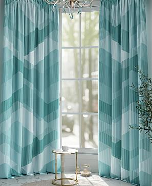 Комплект штор «Гранморс (бирюза)» | фото 2
