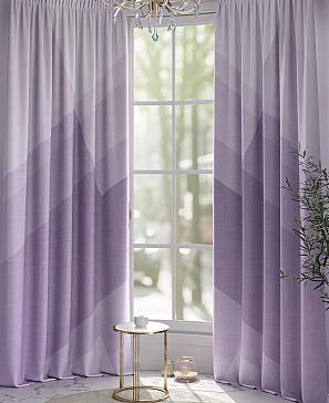 Комплект штор «Ренбрент» фиолетового цвета
