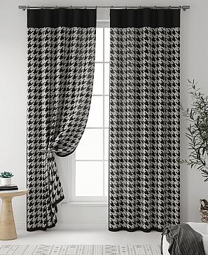 Комплект штор «Риндал (черный)» | фото 3