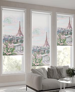 Рулонная штора. Париж. ширина 62см.