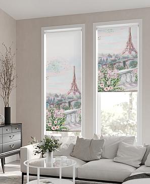 Рулонная штора. Париж. ширина 62см.