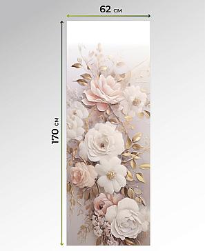 Рулонная штора.Панно. ширина 62см.