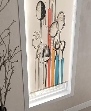 Рулонная штора. Приборы. ширина 52см.