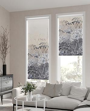 Рулонная штора. Жемчужница. ширина 62см.