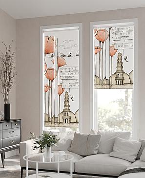 Рулонная штора.Итали. ширина 62см.