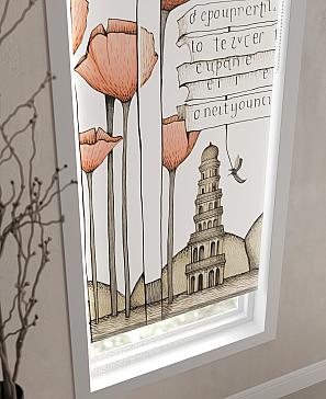 Рулонная штора.Итали. ширина 62см.