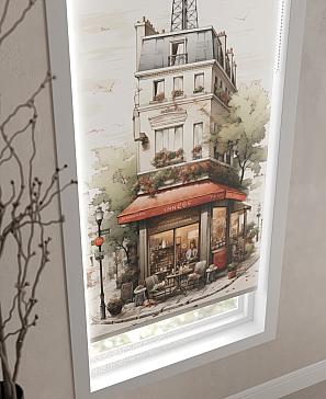 Рулонная штора.Паризэ. ширина 62см.