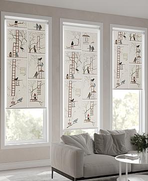 Рулонная штора «Бёрдис. ширина 62см.» | фото 3