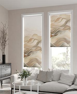 Рулонная штора.Ондас. ширина 62см.