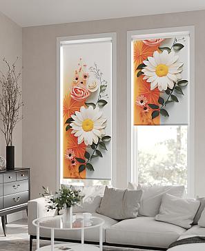 Рулонная штора. Нилла. ширина 62см.