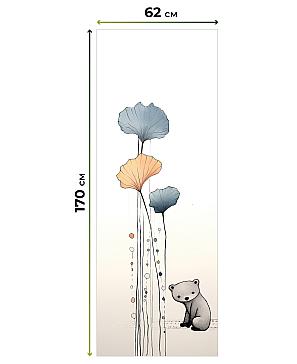 Рулонная штора. Коала. ширина 62см.