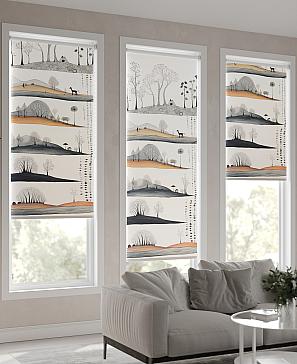 Рулонная штора «Нарио. ширина 62см.» | фото 3