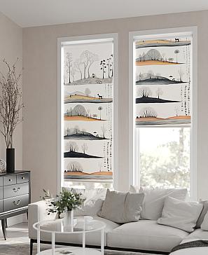 Рулонная штора. Нарио. ширина 62см.