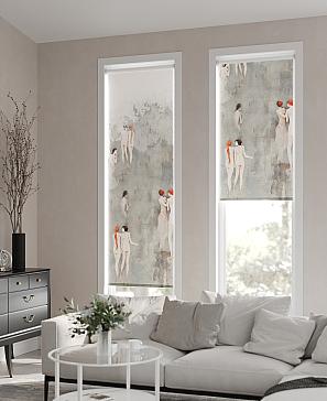 Рулонная штора. Ню. ширина 52см.