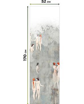 Рулонная штора. Ню. ширина 52см.