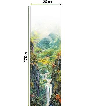 Рулонная штора.Каскада. ширина 52см.