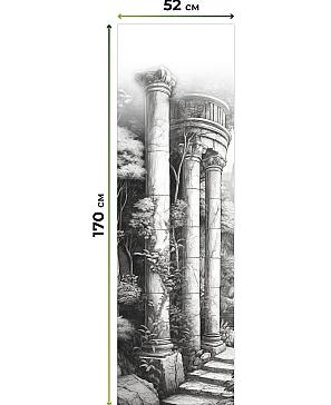 Рулонная штора.Колумна. ширина 52см.