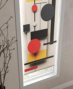 Рулонная штора.Геометрия2. ширина 52см.