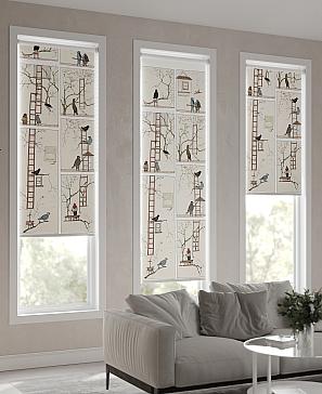 Рулонная штора «Бёрдис. ширина 52 см» | фото 3