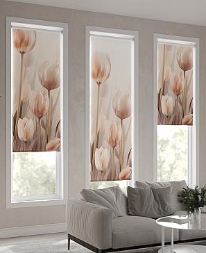 Рулонная штора.Улипа. ширина 52см.