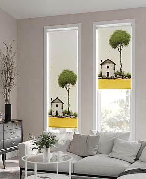 Рулонная штора.Алдея. ширина 52см.