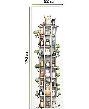Рулонная штора.Татуи. ширина 52см.