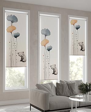 Рулонная штора «Коала. ширина 52 см» | фото 3